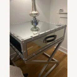 Other Mirrored Studded End Table -Home Furnishings Store 1500 1500 frame 0 1218