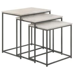 Other 3-Piece Nesting Table In White Marble Top Finish -Home Furnishings Store 1500 1500 frame 0 1252
