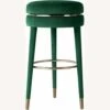 Other Counter Stool In Green Velvet & Wood Frame -Home Furnishings Store 1500 1500 frame 0 126