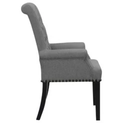 Other Dining Armchair In Grey Linen-like Fabric Finish -Home Furnishings Store 1500 1500 frame 0 1318