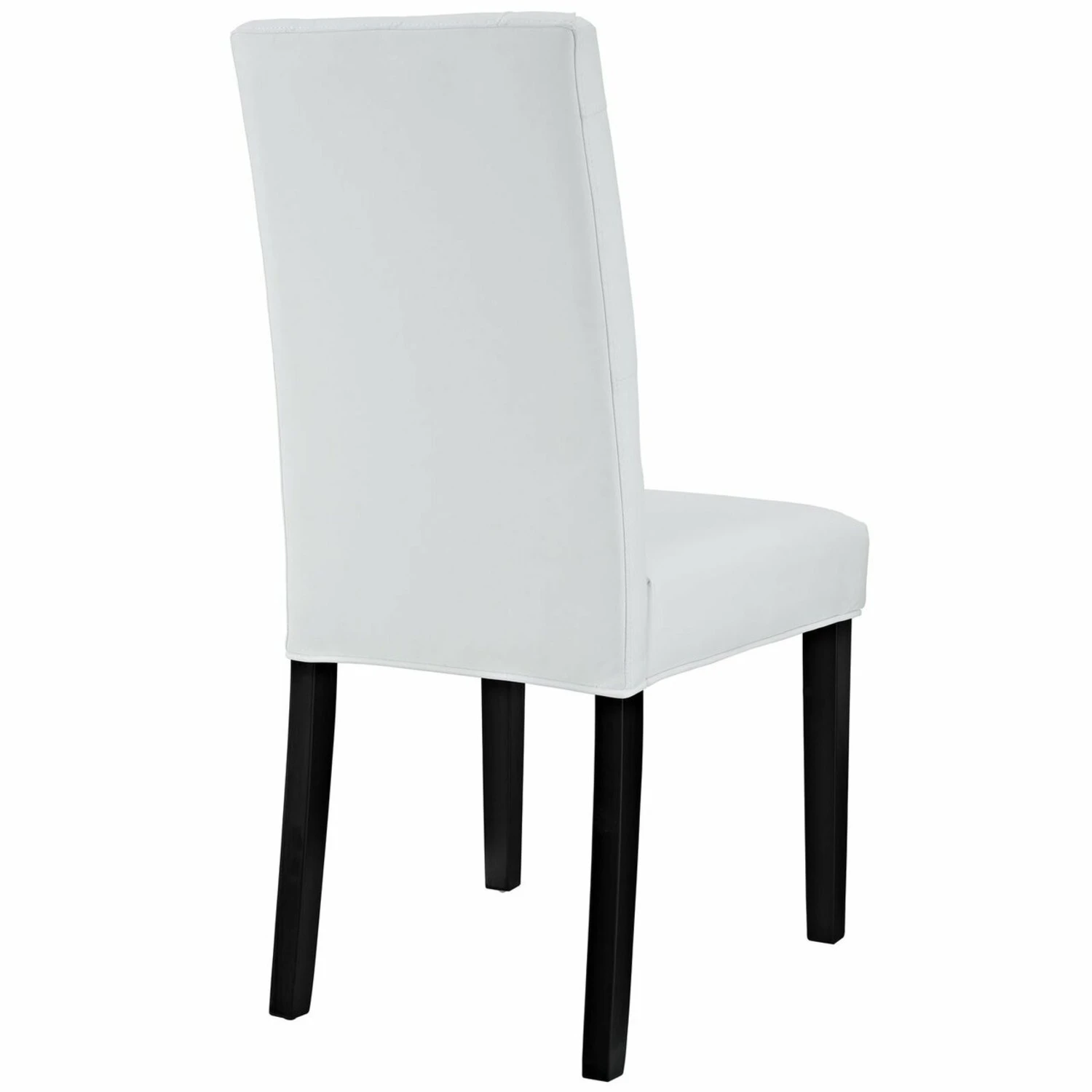 Other Modern Dining Chair In White W/ Hardwood Legs 8 Other Modern Dining Chair In White W/ Hardwood Legs - Image 6
