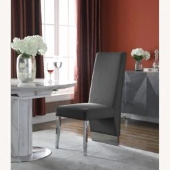 Other Dining Chair In Grey Velvet & Chrome Metal Legs 13 Other Dining Chair In Grey Velvet & Chrome Metal Legs -Home Furnishings Store 1500 1500 frame 0 1338