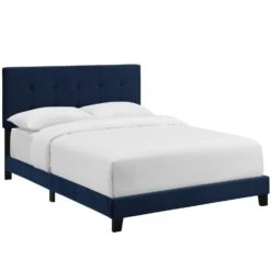 Other Full Bed In Midnight Blue Velvet Fabric -Home Furnishings Store 1500 1500 frame 0 134