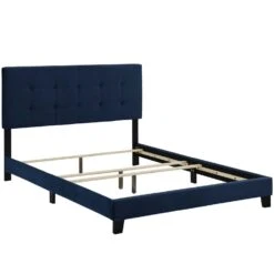 Other Full Bed In Midnight Blue Velvet Fabric -Home Furnishings Store 1500 1500 frame 0 138