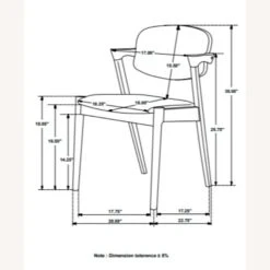 Other Mid-Century Style Arm Chair In Brown Grey -Home Furnishings Store 1500 1500 frame 0 1400