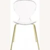 Other Dining Chair In Polycarbonate & Gold Metal Frame