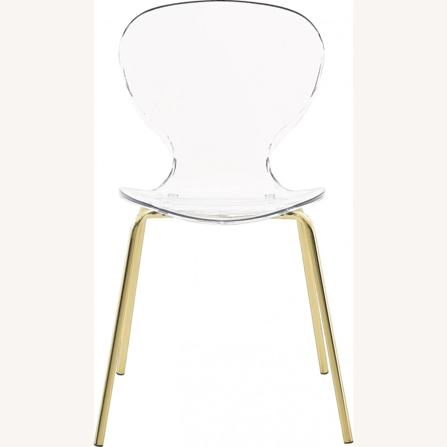 Other Dining Chair In Polycarbonate & Gold Metal Frame 3 Other Dining Chair In Polycarbonate & Gold Metal Frame