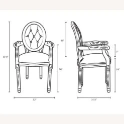Other Dining Chair In Light Gray W/ Scooped Armrests 13 Other Dining Chair In Light Gray W/ Scooped Armrests -Home Furnishings Store 1500 1500 frame 0 1455