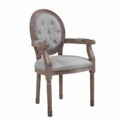 Other Dining Chair In Light Gray W/ Scooped Armrests 15 Other Dining Chair In Light Gray W/ Scooped Armrests -Home Furnishings Store 1500 1500 frame 0 1457