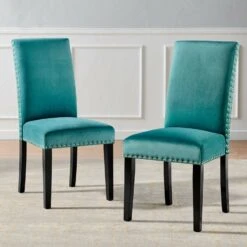 Other Dining Chair In Teal Velvet W/ High Back Design 15 Other Dining Chair In Teal Velvet W/ High Back Design -Home Furnishings Store 1500 1500 frame 0 1467