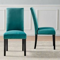 Other Dining Chair In Teal Velvet W/ High Back Design 19 Other Dining Chair In Teal Velvet W/ High Back Design -Home Furnishings Store 1500 1500 frame 0 1471
