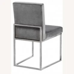 Other Dining Chair In Grey W/ Polished Chrome Base -Home Furnishings Store 1500 1500 frame 0 1558