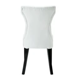 Other Modern Dining Chair In White Vinyl Upholstery -Home Furnishings Store 1500 1500 frame 0 1567