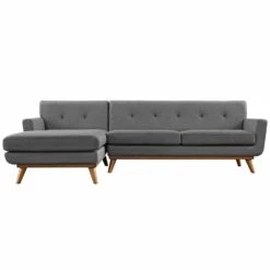 Other 2-Piece Sectional In Gray W/ Tufted Buttons Finish 13 Other 2-Piece Sectional In Gray W/ Tufted Buttons Finish -Home Furnishings Store 1500 1500 frame 0 1641
