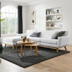 Other 2-Piece Sectional In White W/Tufted Buttons Finish -Home Furnishings Store 1500 1500 frame 0 1685