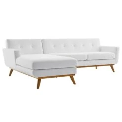Other 2-Piece Sectional In White W/Tufted Buttons Finish -Home Furnishings Store 1500 1500 frame 0 1687