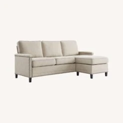 Other 2-Piece Sectional In Beige Polyester Fabric Finish 17 Other 2-Piece Sectional In Beige Polyester Fabric Finish -Home Furnishings Store 1500 1500 frame 0 1750