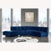 Other 2-Piece Sectional In Curved-Shape Navy Velvet 2 Other 2-Piece Sectional In Curved-Shape Navy Velvet -Home Furnishings Store 1500 1500 frame 0 1751