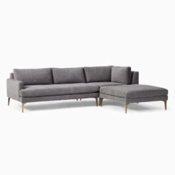 West Elm Andes 3-Piece Ottoman Sectional