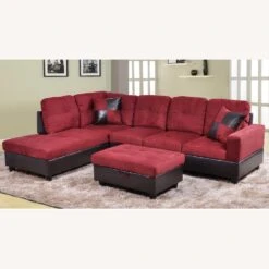 Sectional Sofa With Ottoman