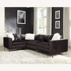 Other Modular Sectional In Charcoal Velvet Fabric 28 Other Modular Sectional In Charcoal Velvet Fabric -Home Furnishings Store 1500 1500 frame 0 1989