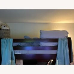 Raymour & Flanigan Chocolate Loft Bed -Home Furnishings Store 1500 1500 frame 0 210