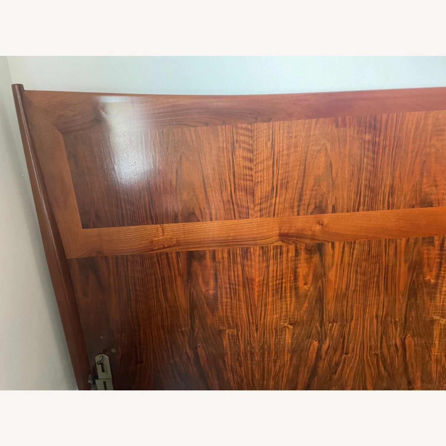 Danish Modern Walnut King Size Headboard 5 Danish Modern Walnut King Size Headboard - Image 3
