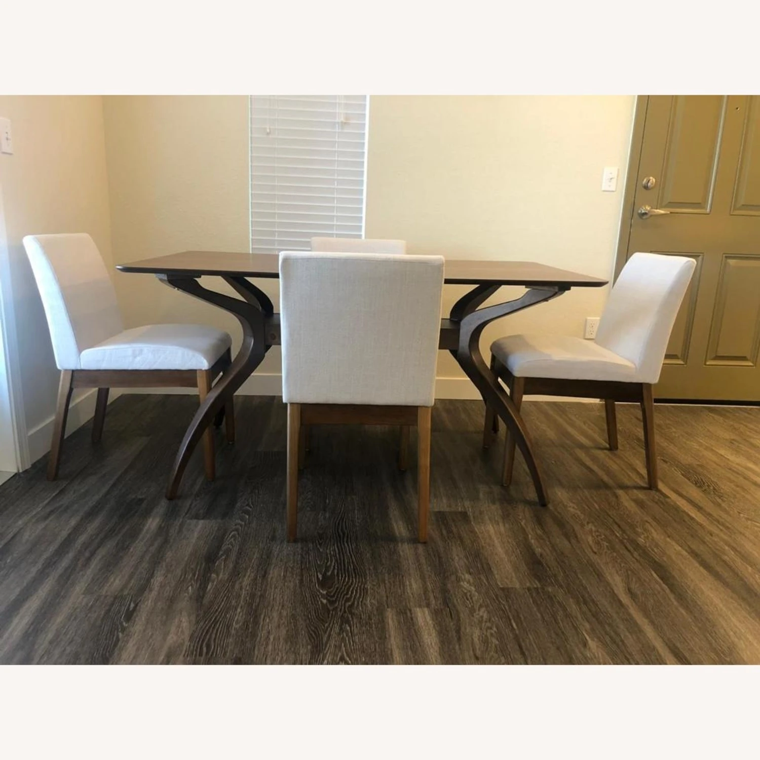 Walmart Noble House 5 Pcs Dining Set Wood 5 Walmart Noble House 5 Pcs Dining Set Wood - Image 3