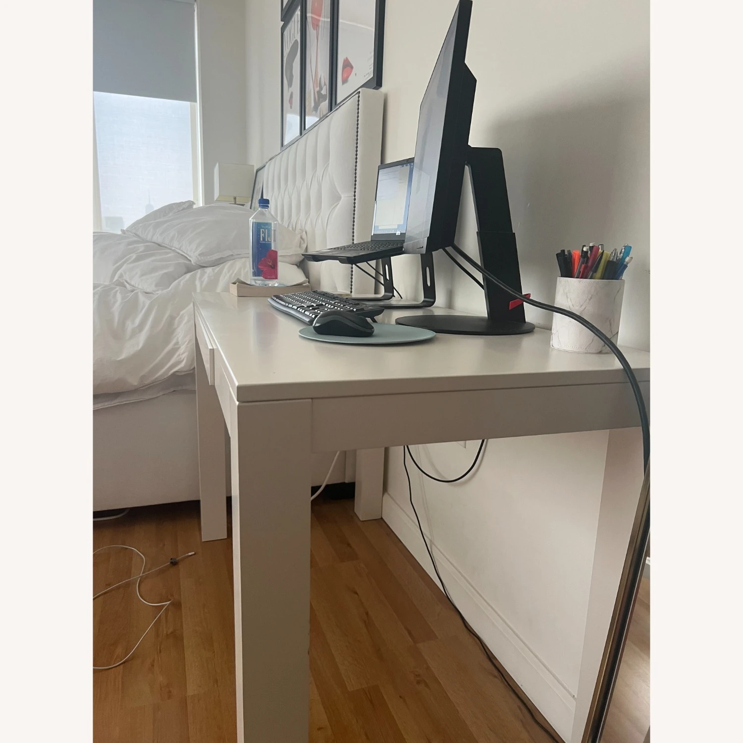 West Elm White Parsons Desk 3 West Elm White Parsons Desk