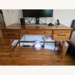 West Elm Mid-Century Desk (52") - Acorn -Home Furnishings Store 1500 1500 frame 0 2516