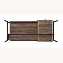 Other Writing Desk In Aged Walnut Finish W/ Outlet 25 Other Writing Desk In Aged Walnut Finish W/ Outlet -Home Furnishings Store 1500 1500 frame 0 2532