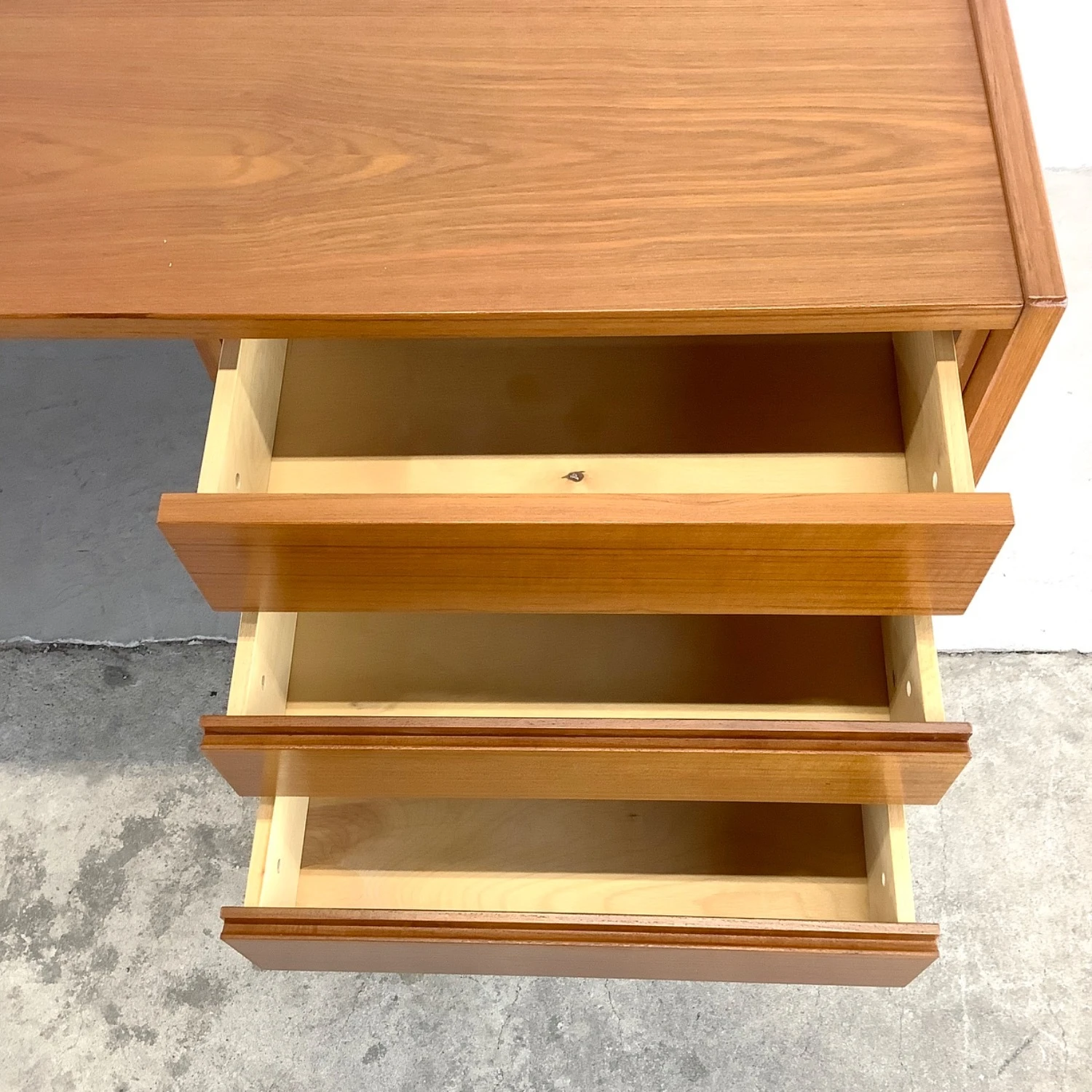 Scandinavian Modern Teak Writing Desk 5 Scandinavian Modern Teak Writing Desk - Image 3