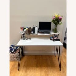 Ameriwood Homehaven White Retro Desk With Riser -Home Furnishings Store 1500 1500 frame 0 2605