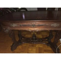 19th Century Victorian Renaissance Revival Center Table -Home Furnishings Store 1500 1500 frame 0 2614