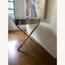 Uttermost Mirrored Lexington Desk With Stool -Home Furnishings Store 1500 1500 frame 0 2642