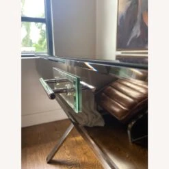 Uttermost Mirrored Lexington Desk With Stool -Home Furnishings Store 1500 1500 frame 0 2646