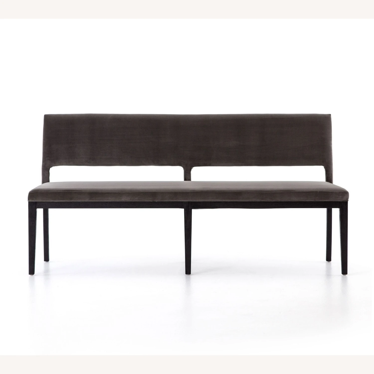 Pottery Barn Beale Velvet Dining Bench 4 Pottery Barn Beale Velvet Dining Bench - Image 2