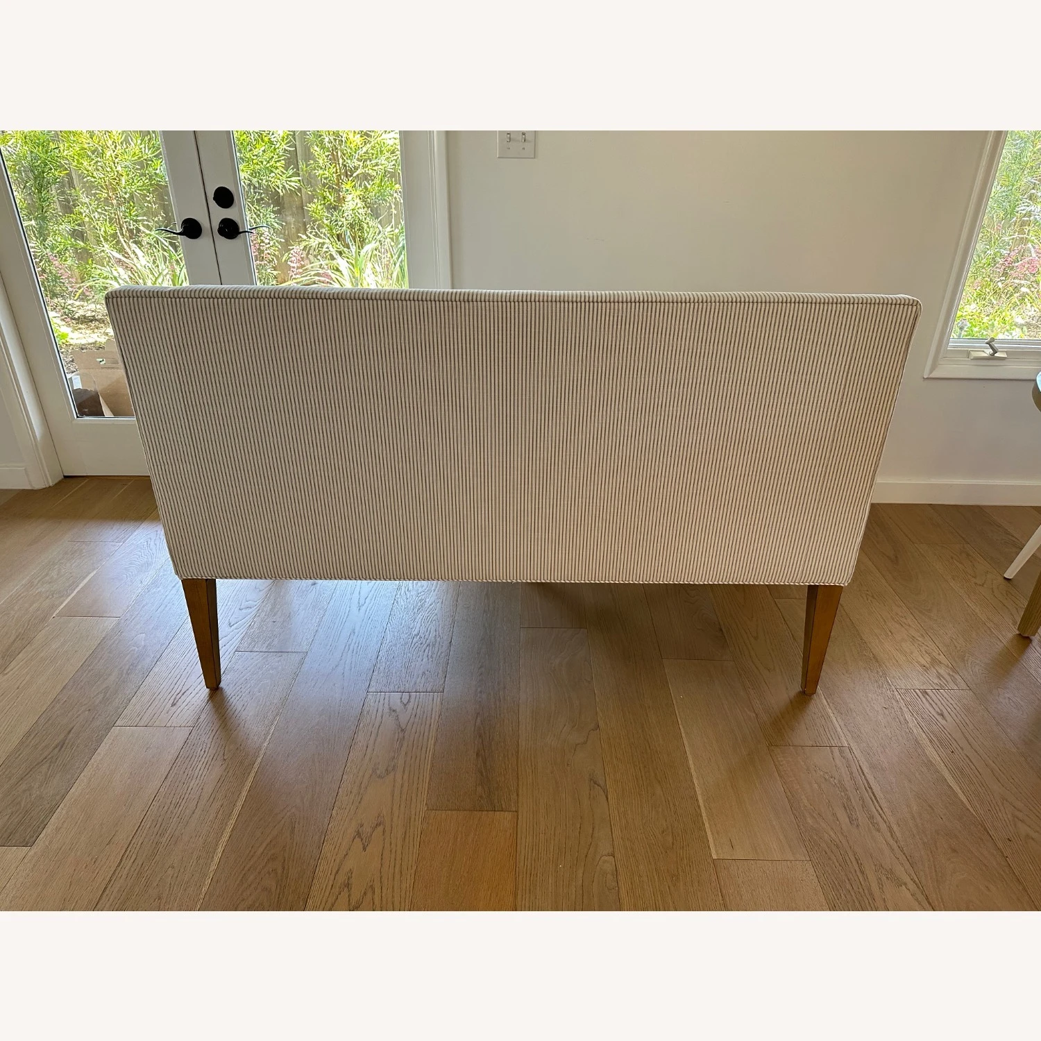 Serena & Lily Ross Dining Bench Perennials Fabric 9 Serena & Lily Ross Dining Bench Perennials Fabric - Image 7