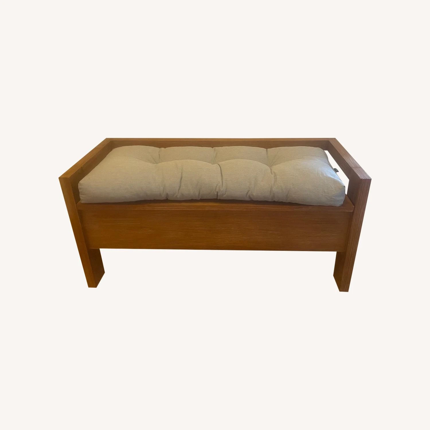 Crate & Barrel Storage Bench 3 Crate & Barrel Storage Bench