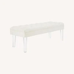 Other Bench In Ivory Performance Velvet Upholstery -Home Furnishings Store 1500 1500 frame 0 2859