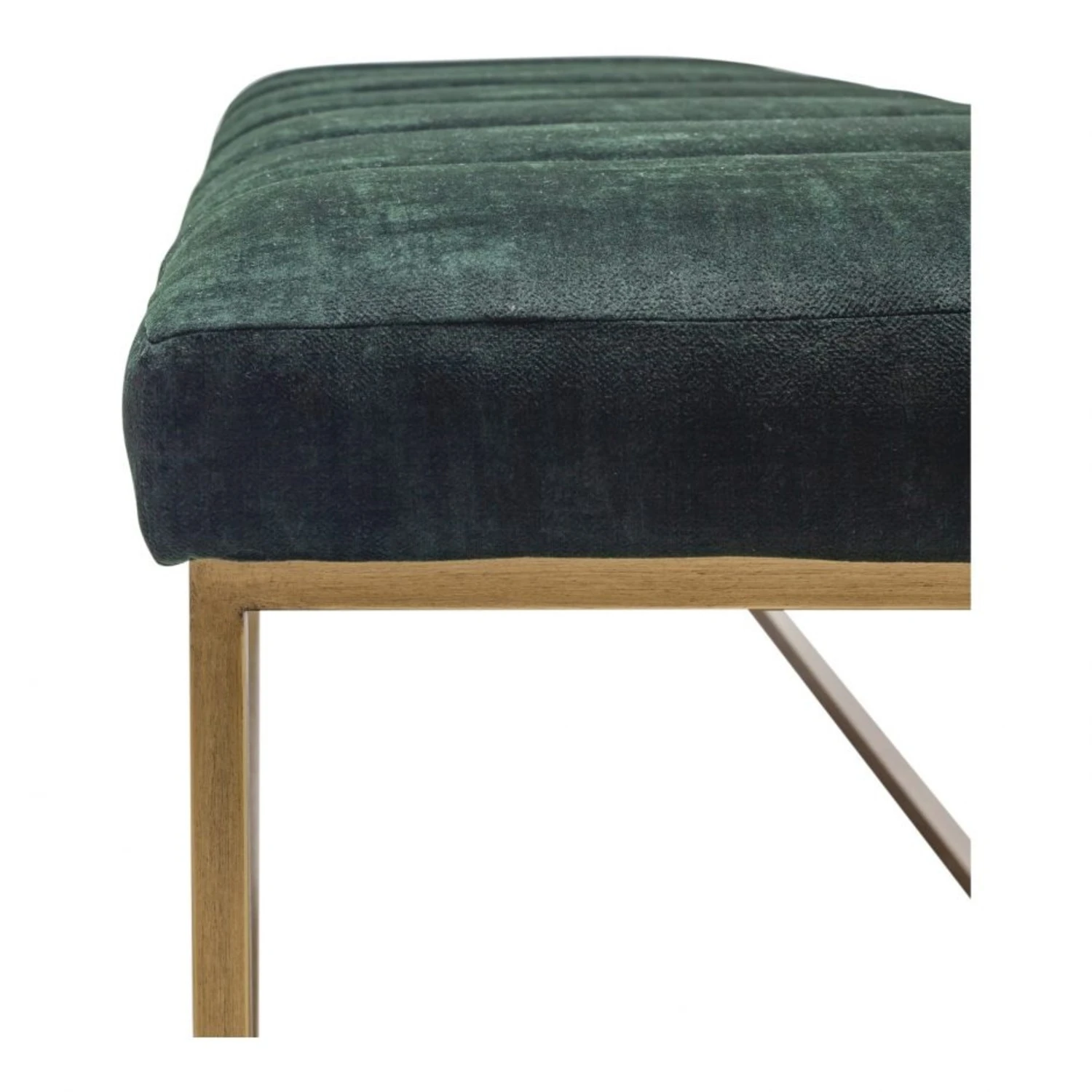 Moe's Home - Katie Bench Green/Gold 3 Moe's Home - Katie Bench Green/Gold