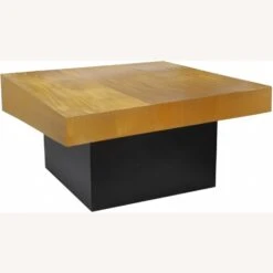 Other Coffee Table In Gold Textured Metal Top Finish
