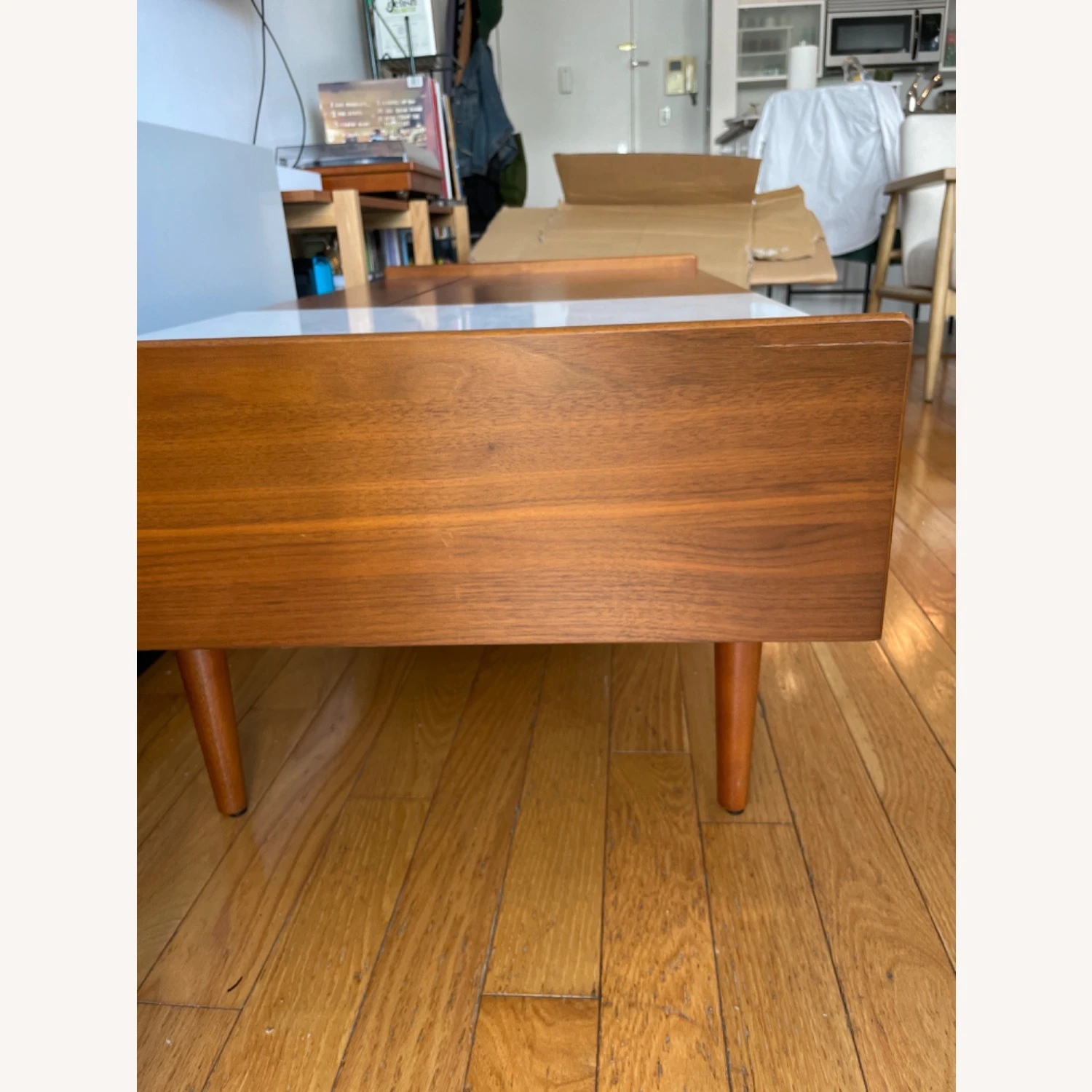 West Elm Mid Century Pop Up Table 4 West Elm Mid Century Pop Up Table - Image 2