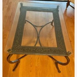 Other Nail Head Bronze - Glass Coffee Table -Home Furnishings Store 1500 1500 frame 0 3014