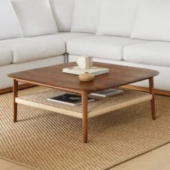 West Elm Chadwick Mid-Century Square Coffee Table -Home Furnishings Store 1500 1500 frame 0 3035