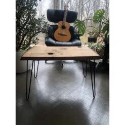 Live Edge Coffee Table Walnut With Hairpin Legs -Home Furnishings Store 1500 1500 frame 0 3049