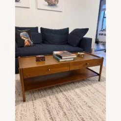 West Elm Solid Wood Coffee Table -Home Furnishings Store 1500 1500 frame 0 3090
