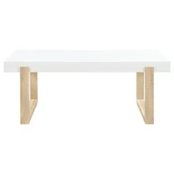 Other Coffee Table In White High Gloss Top & Natural Base -Home Furnishings Store 1500 1500 frame 0 3113