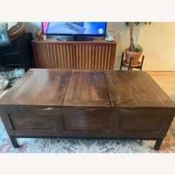 Crate & Barrel Tucker Trunk/ Coffee Table -Home Furnishings Store 1500 1500 frame 0 3141