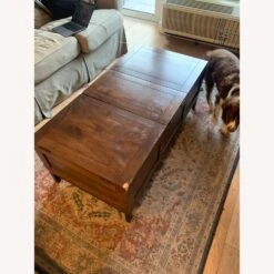 Crate & Barrel Tucker Trunk/ Coffee Table -Home Furnishings Store 1500 1500 frame 0 3143